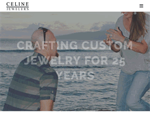 Tablet Screenshot of celinecustomjewelers.com